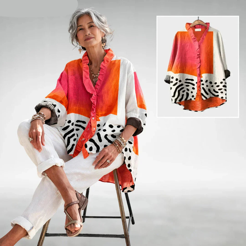 The Ruby Printed Blouse