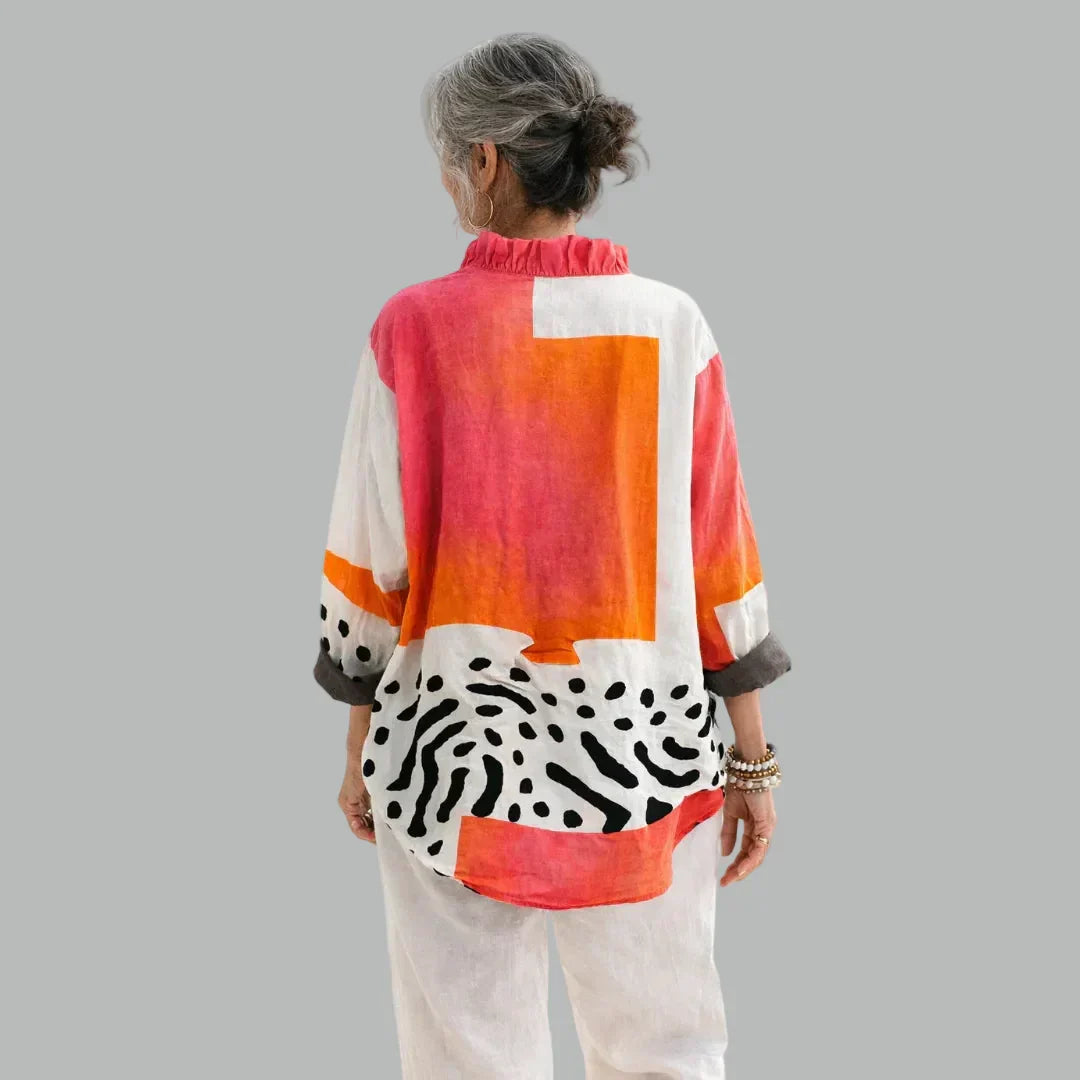 The Ruby Printed Blouse